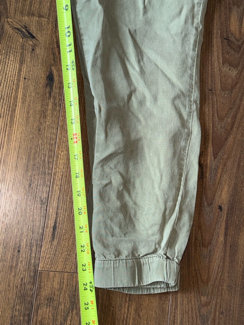 Abercrombie & Fitch Women’s High Waist Jogger Pants Size Small Olive Green - Picture 6 of 6